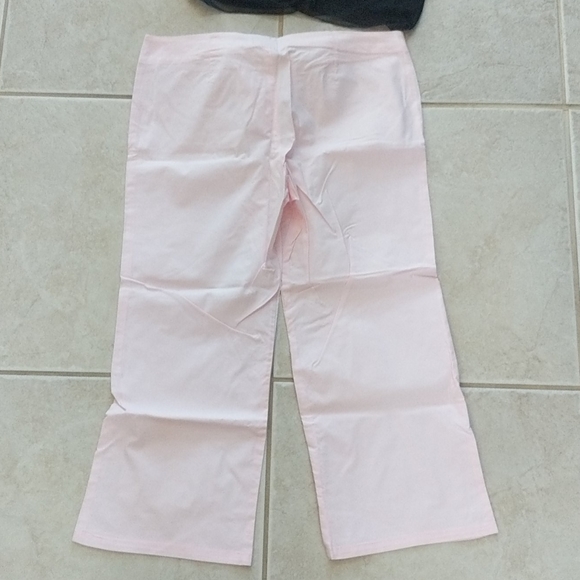 Studio y small pink black top & light pink capri 7 - Picture 4 of 8